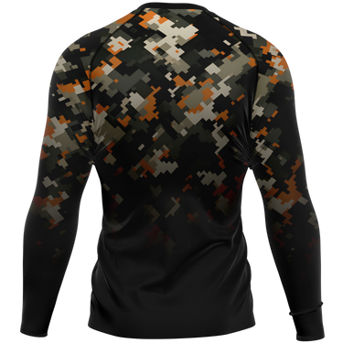 Chokefish™ Long Sleeve Rashguard Camouflage Men's Shirt-016